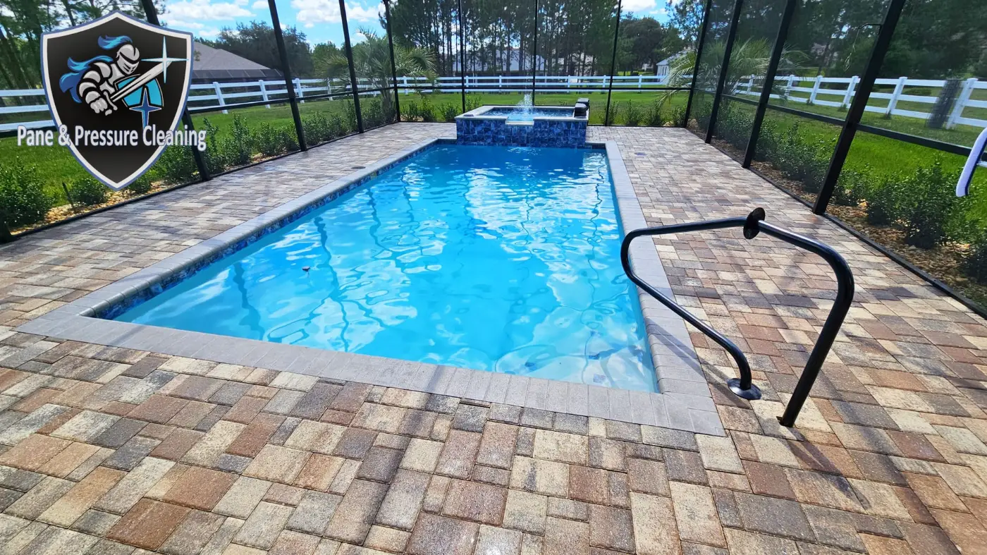 Driveway paver sealing services with mold inhibitor – Sugarmill Woods FL